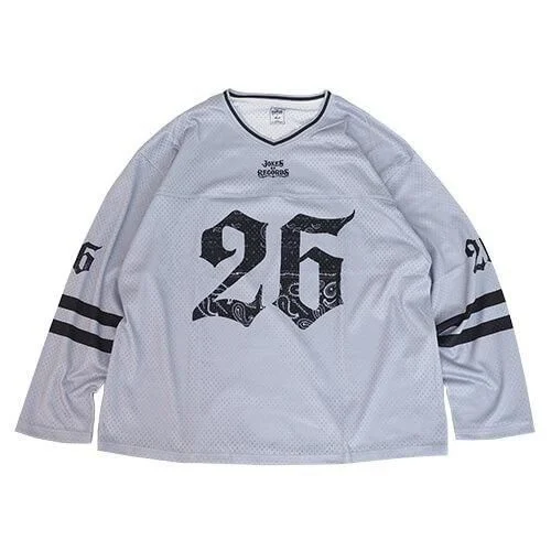 "LABEL26 FOOTBALL MESH L/S TEE" ゲームシャツ BJ_26SS_58 1