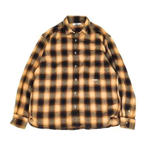 WAX "Check heavy weight pocket shirts" シャツ WX-0543 1